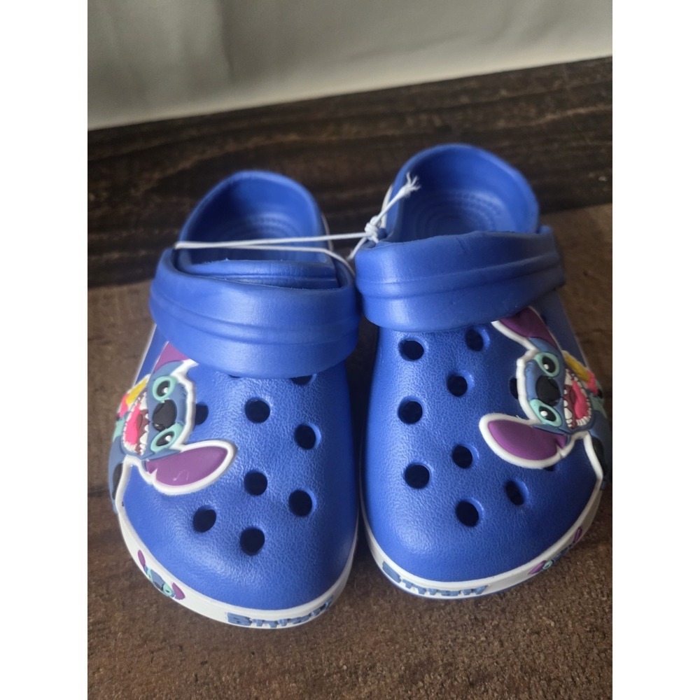 Stitch Clogs Lilo & Stitch Blue Kids Toddler Sz 8 New